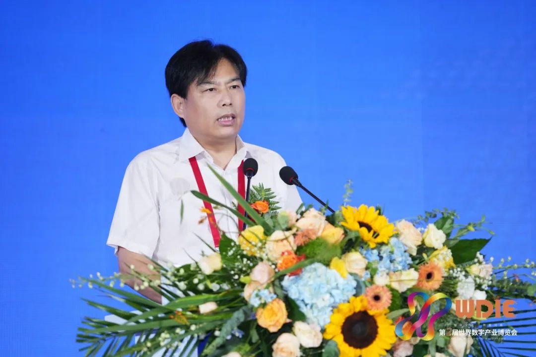 世界数字产业博览会组委会主任  潘喜春致欢迎辞